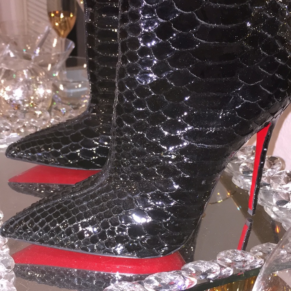 Christian Louboutin  booties!